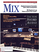 Mix Magazine cover: Focused Audio
